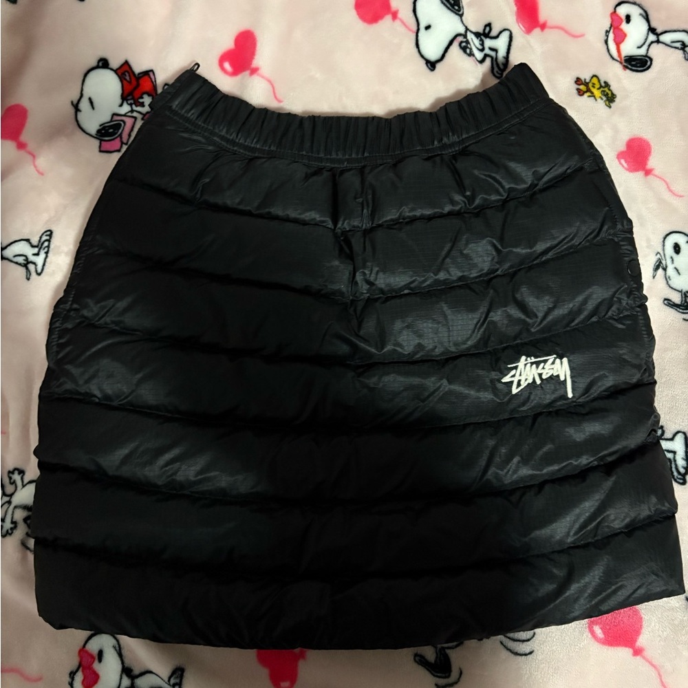 Nike x Stussy Women's Black Puffer Skirt